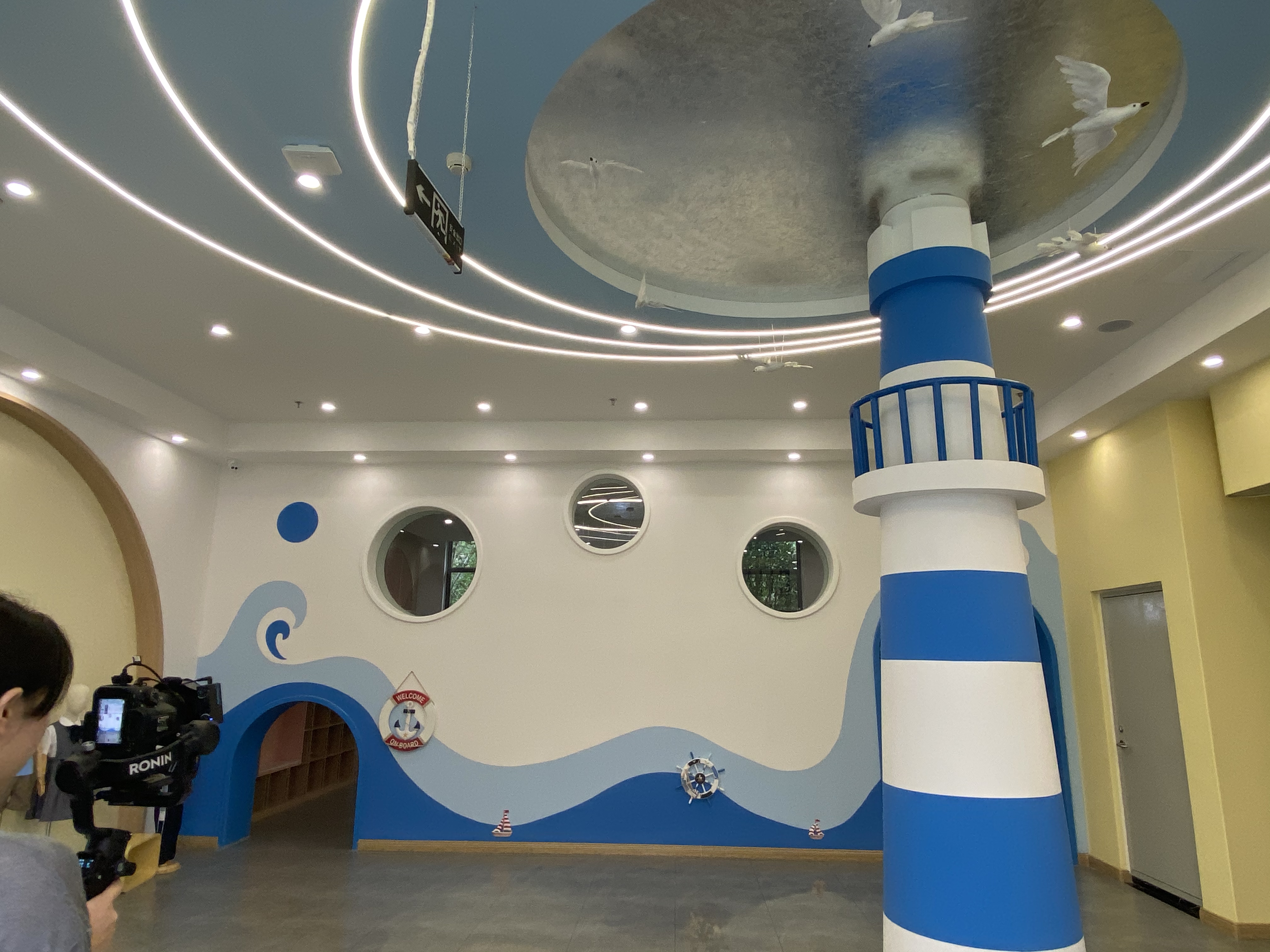 幼兒園大廳實(shí)景