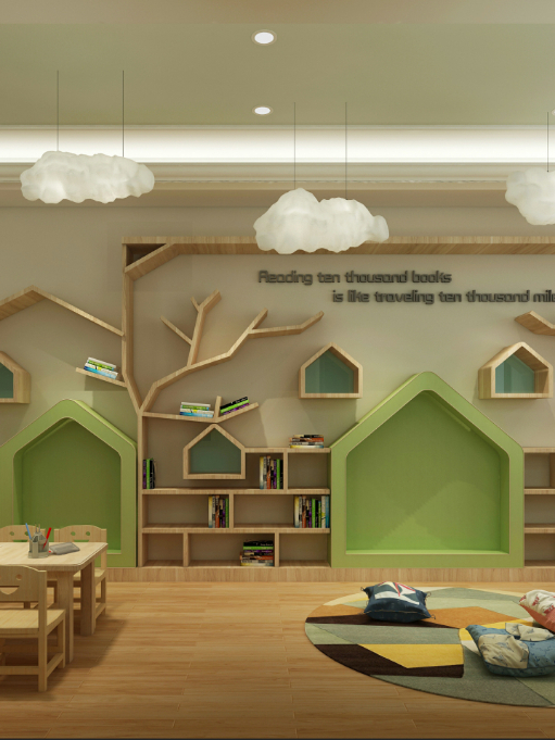 鄭州咔咪樂幼稚園-金石裝飾裝修案例