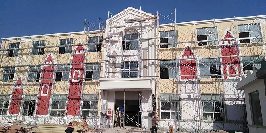 新鄉(xiāng)冠英雙語(yǔ)幼兒園-金石裝飾設(shè)計(jì)案例