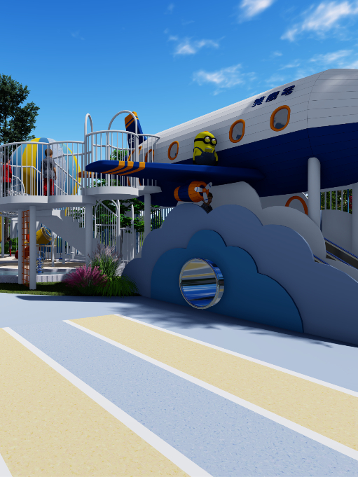 信陽航空機(jī)務(wù)士官幼兒園戶外設(shè)計(jì)裝修