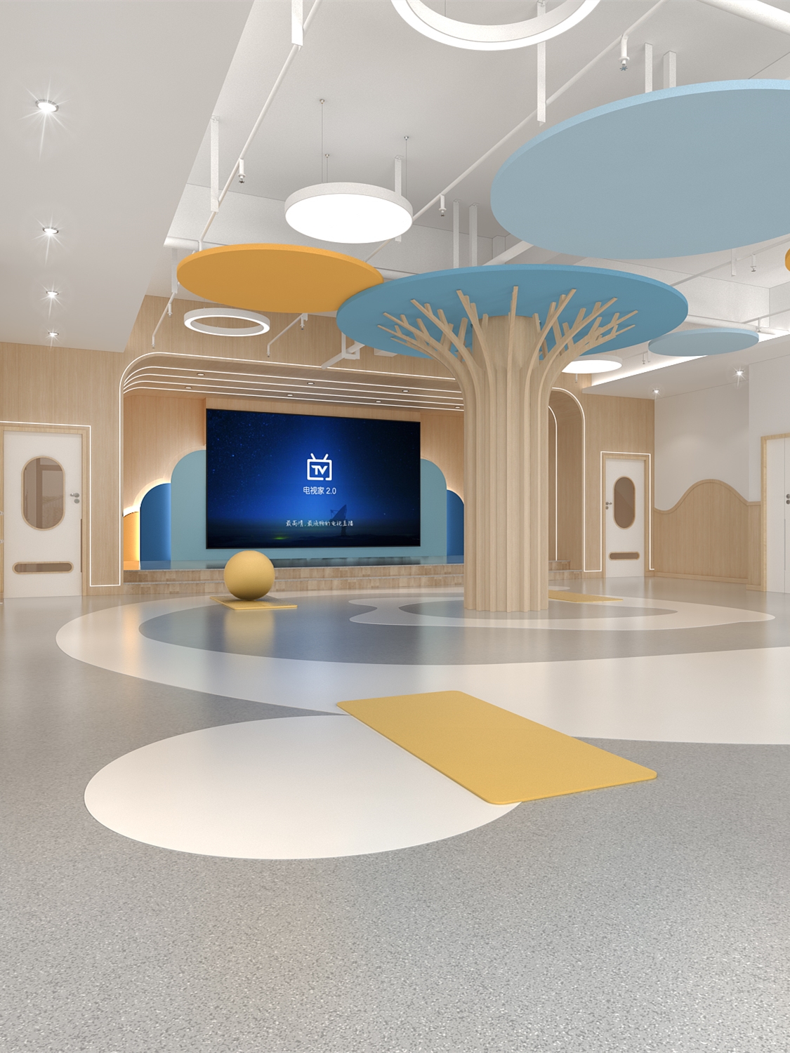 駐馬店興遠(yuǎn)國(guó)際幼兒園-金石裝飾設(shè)計(jì)案例