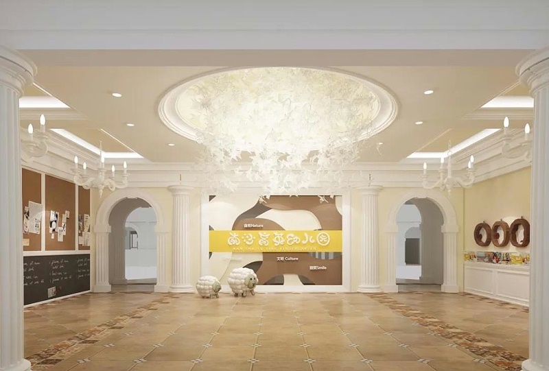 簡(jiǎn)歐風(fēng)格幼兒園設(shè)計(jì)裝修