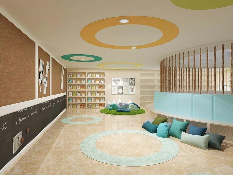 簡(jiǎn)歐風(fēng)格幼兒園設(shè)計(jì)裝修